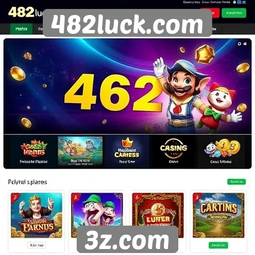 Atrações exclusivas do site 482luck