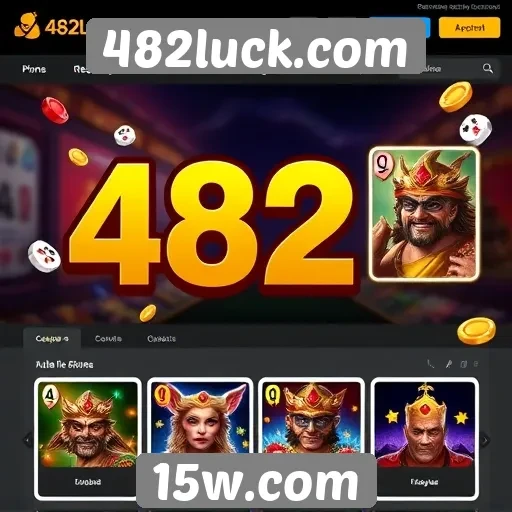 Recursos e funcionalidades de 482luck para jogadores