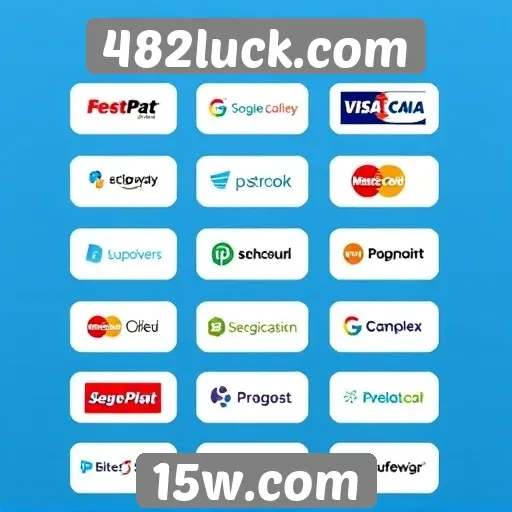 Métodos de pagamento aceitos pelo 482luck.com