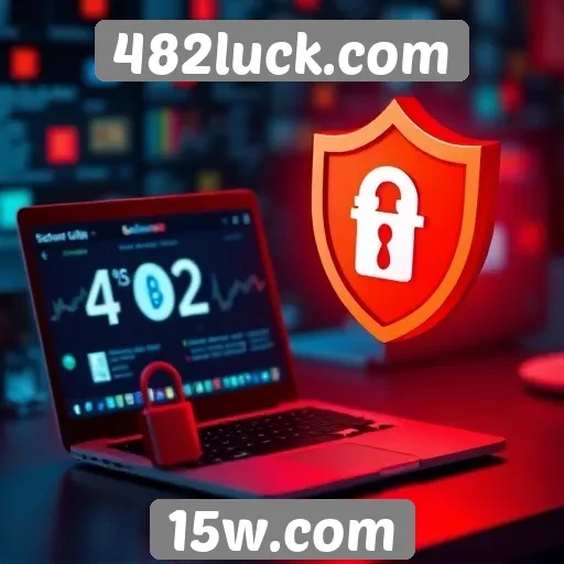 Avaliação da segurança no site 482luck.com